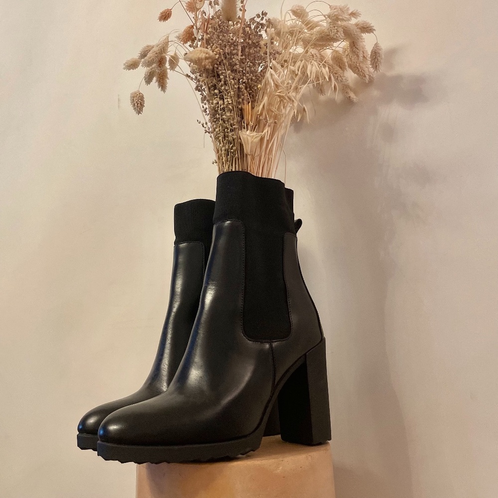 Pierre Hardy Leather Mid-Calf Boots